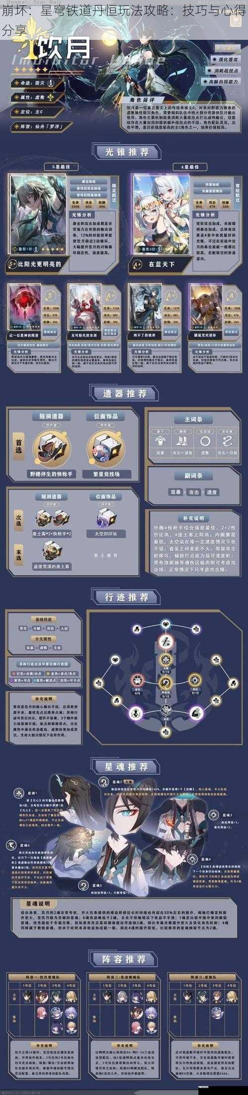 崩坏：星穹铁道丹恒玩法攻略：技巧与心得分享