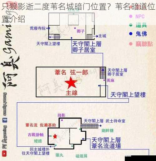 只狼影逝二度苇名城暗门位置？苇名暗道位置介绍