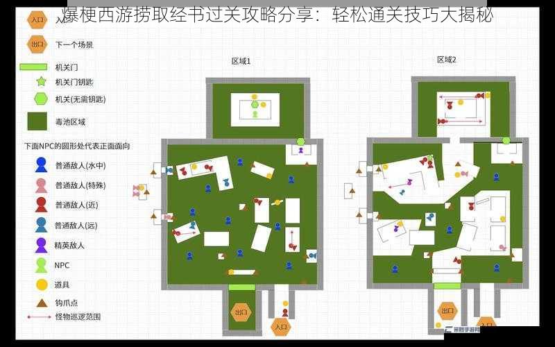 关卡布局与怪物分布