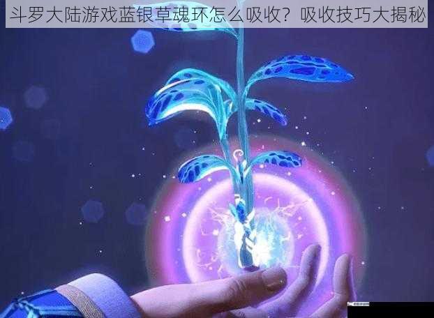 斗罗大陆游戏蓝银草魂环怎么吸收？吸收技巧大揭秘