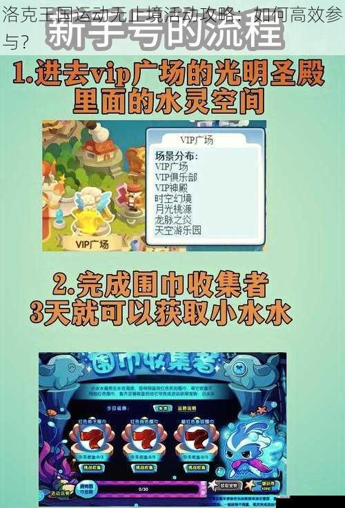 洛克王国运动无止境活动攻略：如何高效参与？