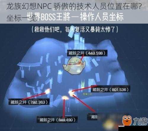 龙族幻想NPC 骄傲的技术人员位置在哪？坐标一览