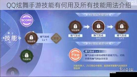 QQ炫舞手游技能有何用及所有技能用法介绍