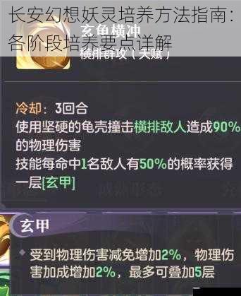 长安幻想妖灵培养方法指南：各阶段培养要点详解