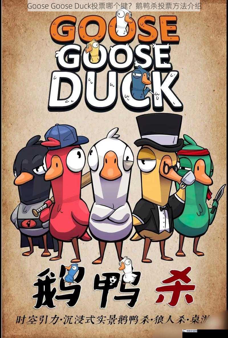 Goose Goose Duck投票哪个键？鹅鸭杀投票方法介绍