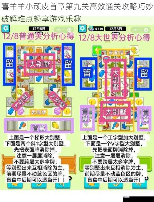 喜羊羊小顽皮首章第九关高效通关攻略巧妙破解难点畅享游戏乐趣